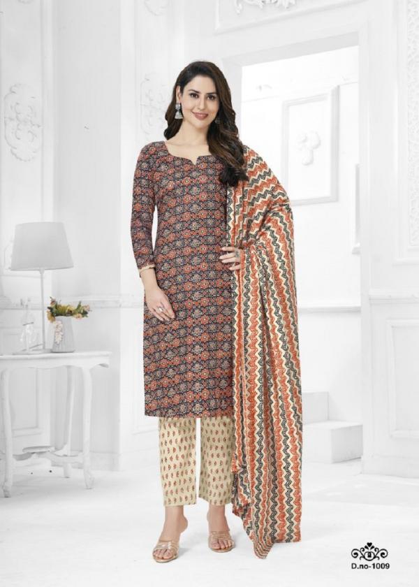 Pransee Vol 1 Ready Made Printed Cotton Dress